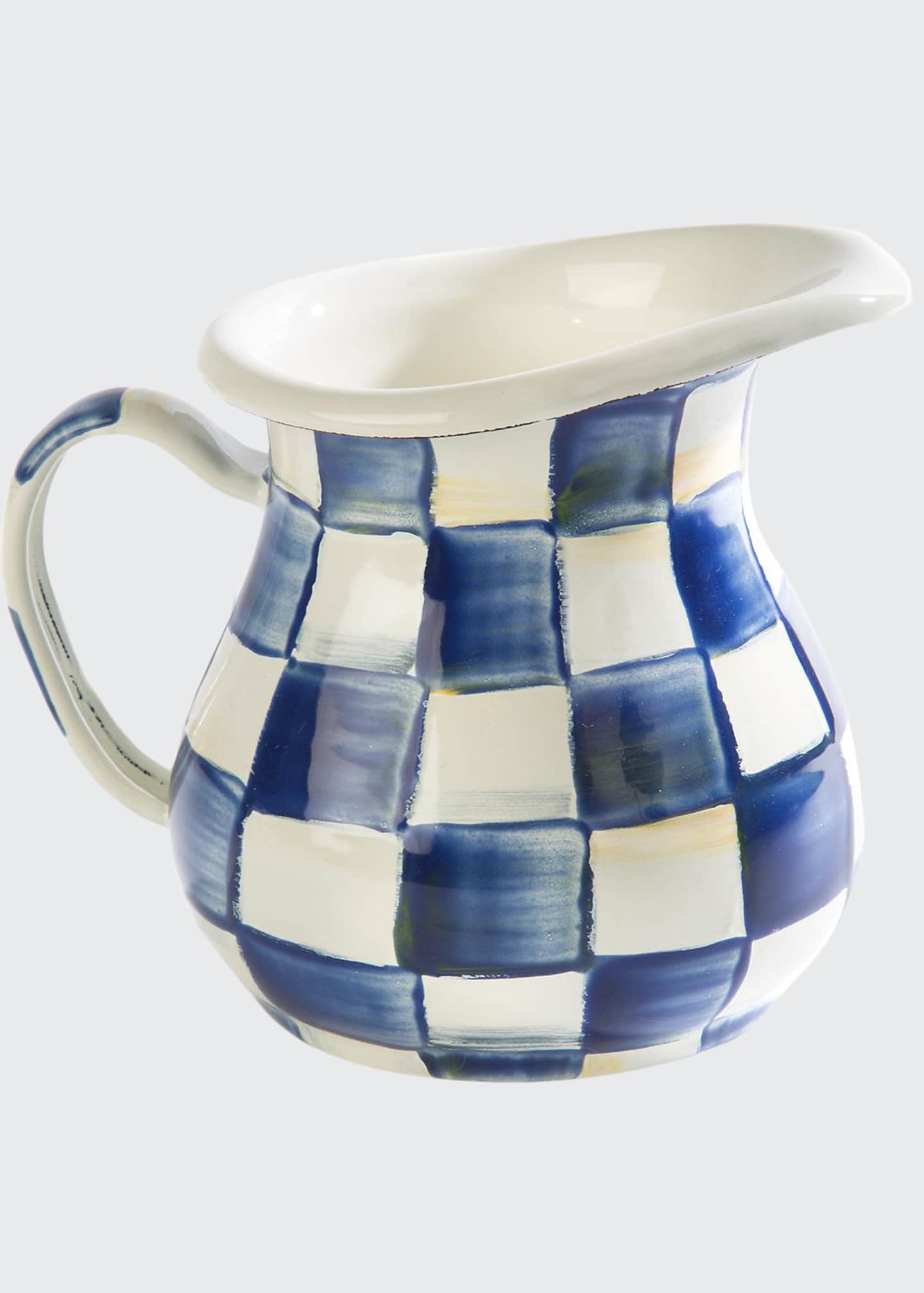 MacKenzieChilds Royal Check Creamer Bergdorf Goodman