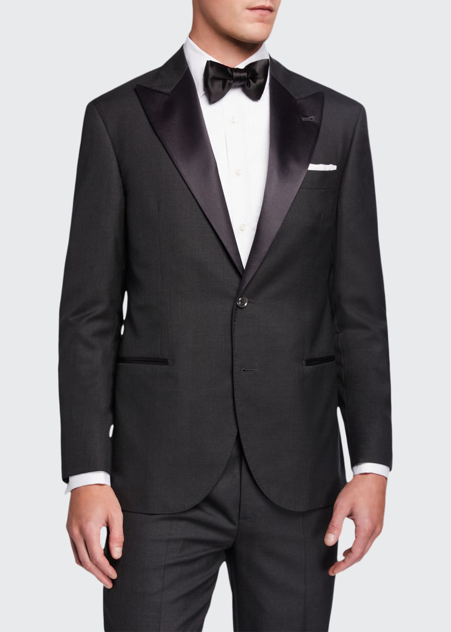 Brunello Cucinelli Men's Peak-Lapel Two-Piece Tuxedo Suit - Bergdorf ...