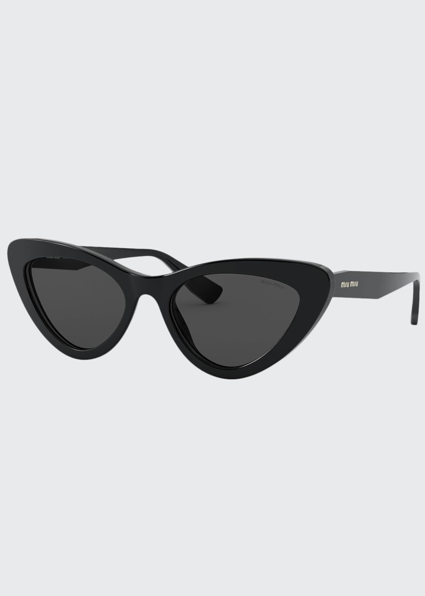 Miu miu cat eye acetate sunglasses clearance