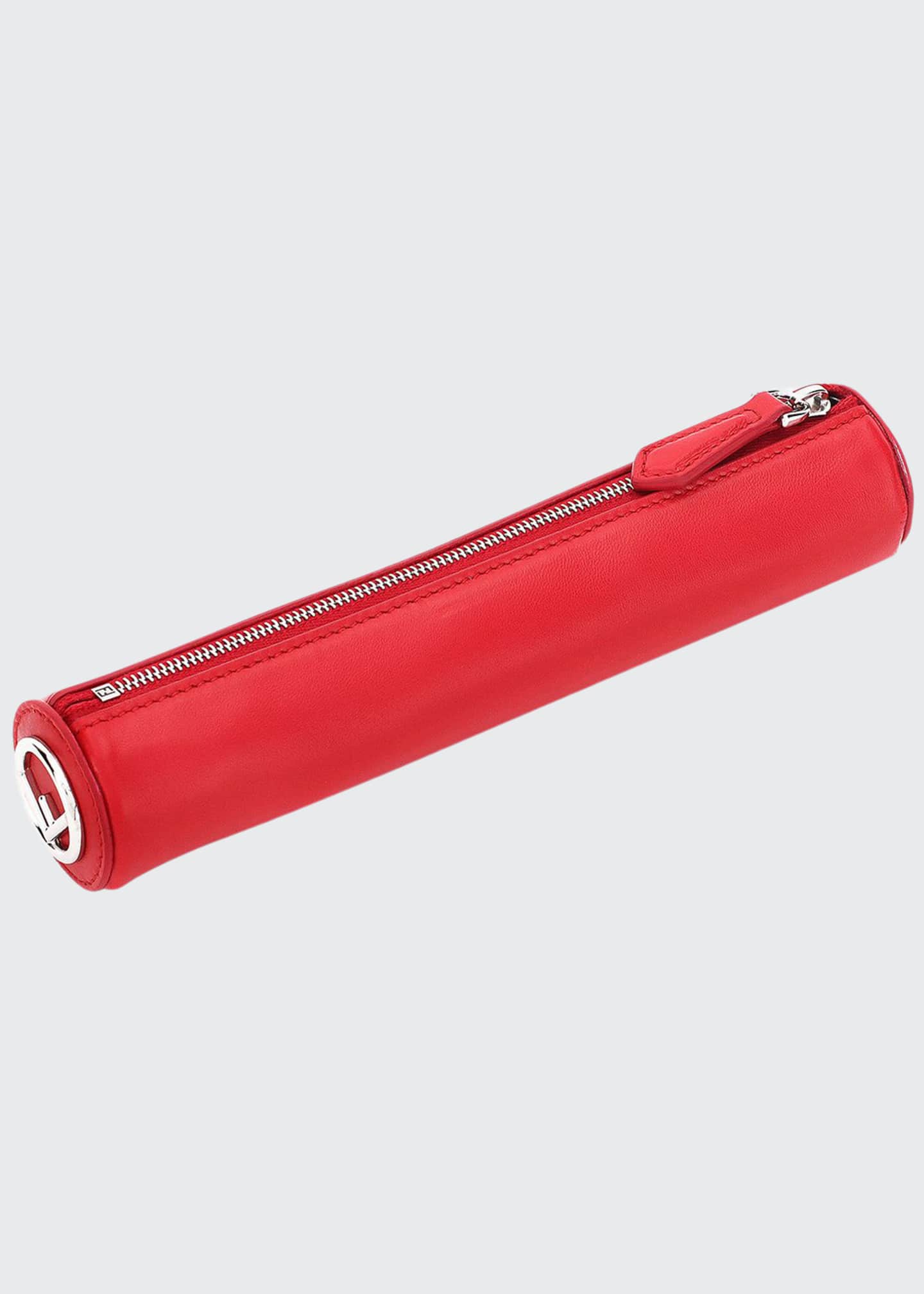 Fendi Leather Pencil Case and Ruler Set - Bergdorf Goodman