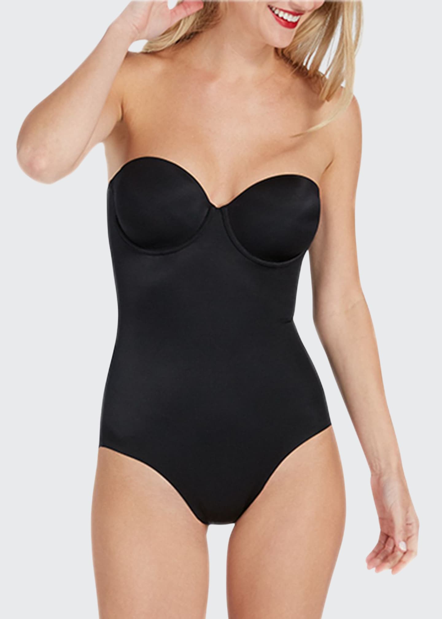 Spanx Suit Your Fancy Strapless Cupped Bodysuit Bergdorf Goodman