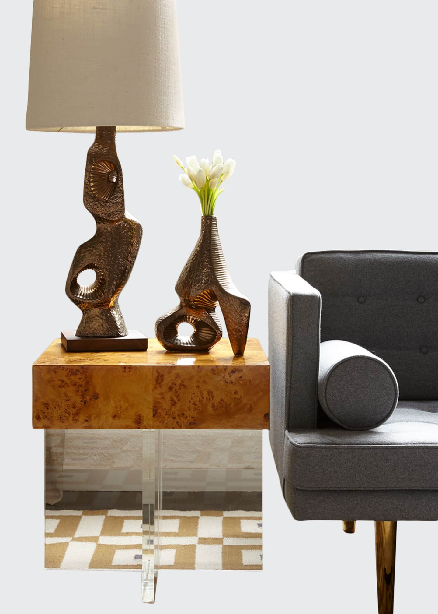 Jonathan Adler Bond End Table Bergdorf Goodman