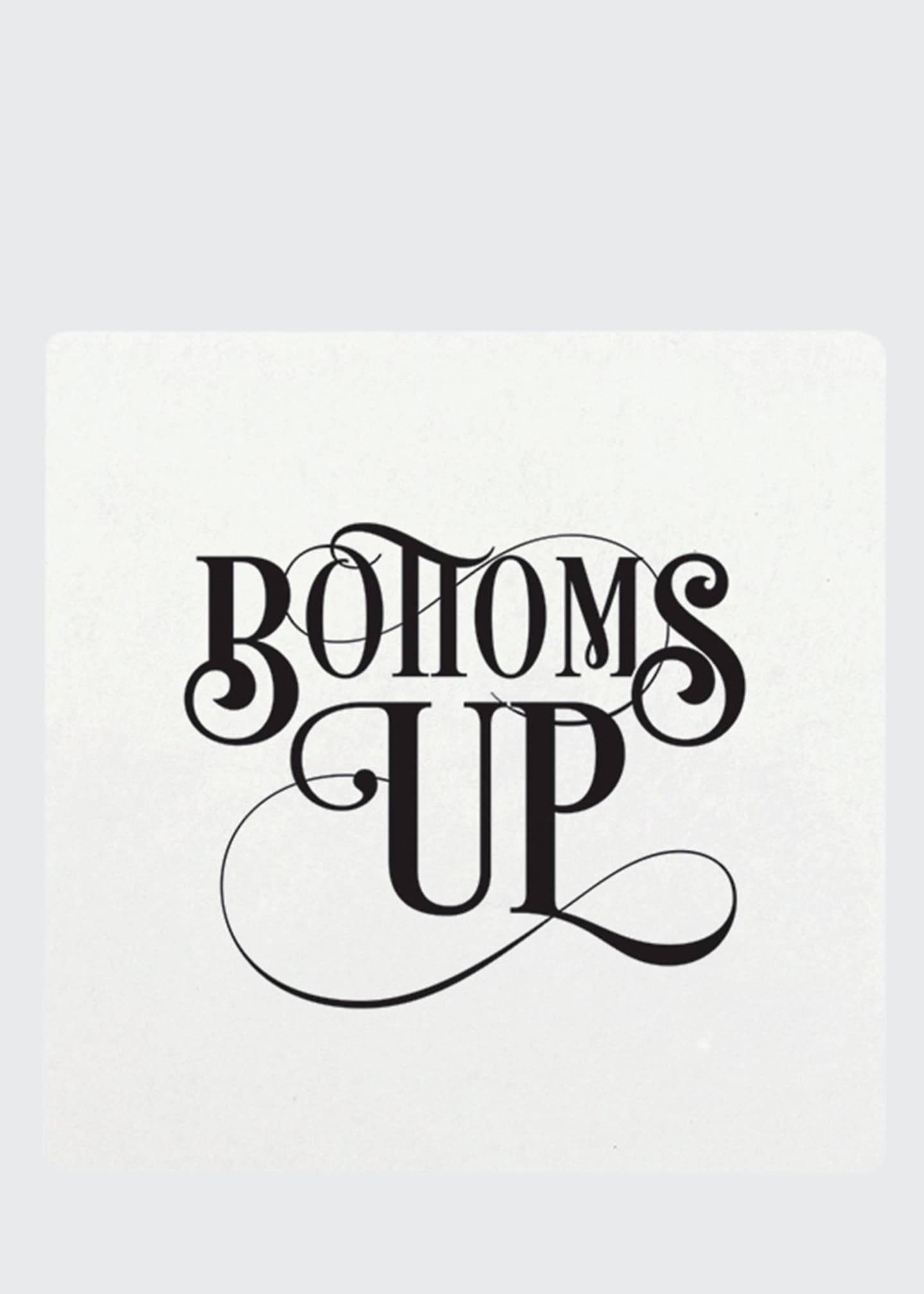 Bell'INVITO Bottoms Up Coasters - Set Of 18