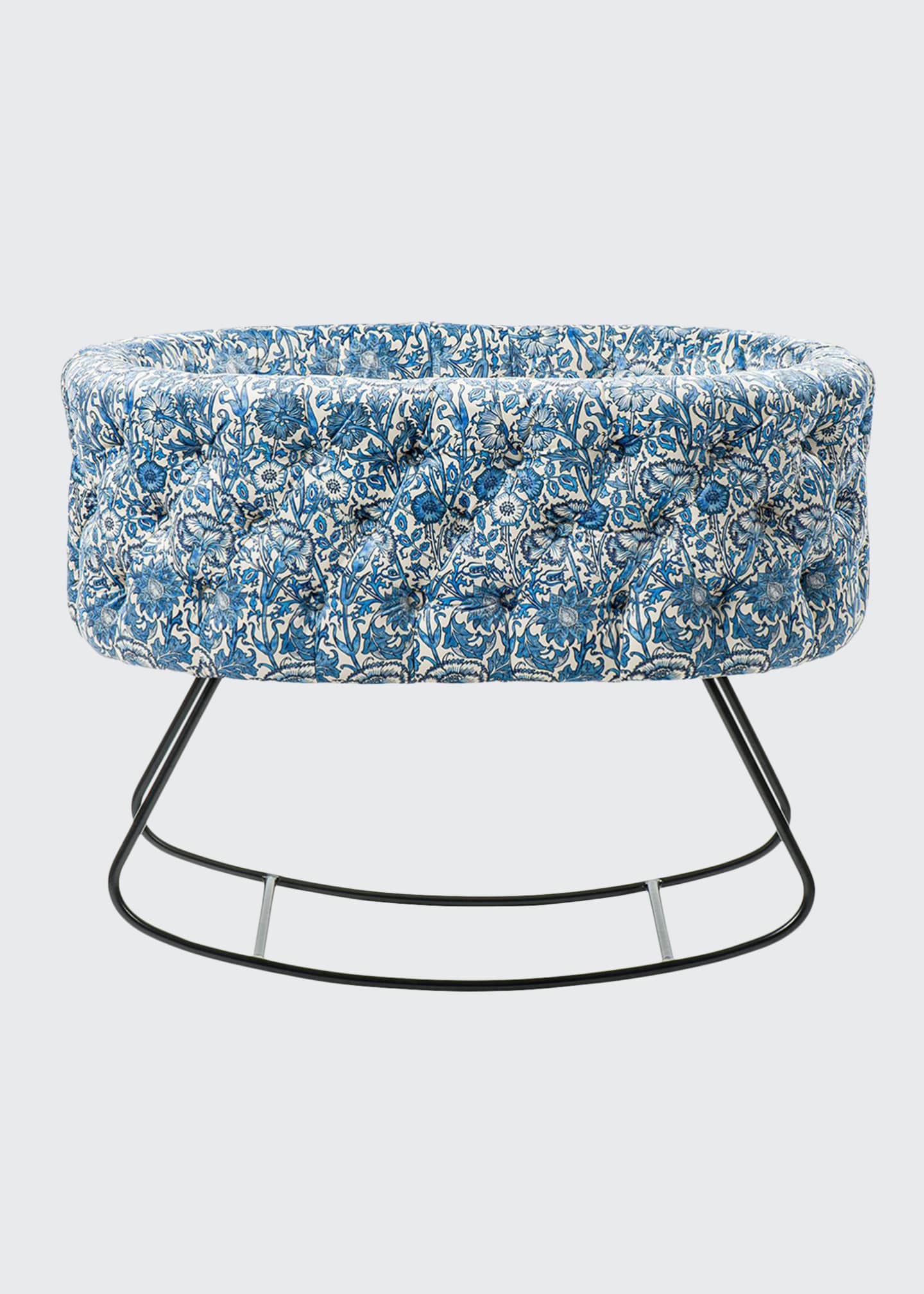 Aristot Printed Bassinet with Dondolo Base - Bergdorf Goodman