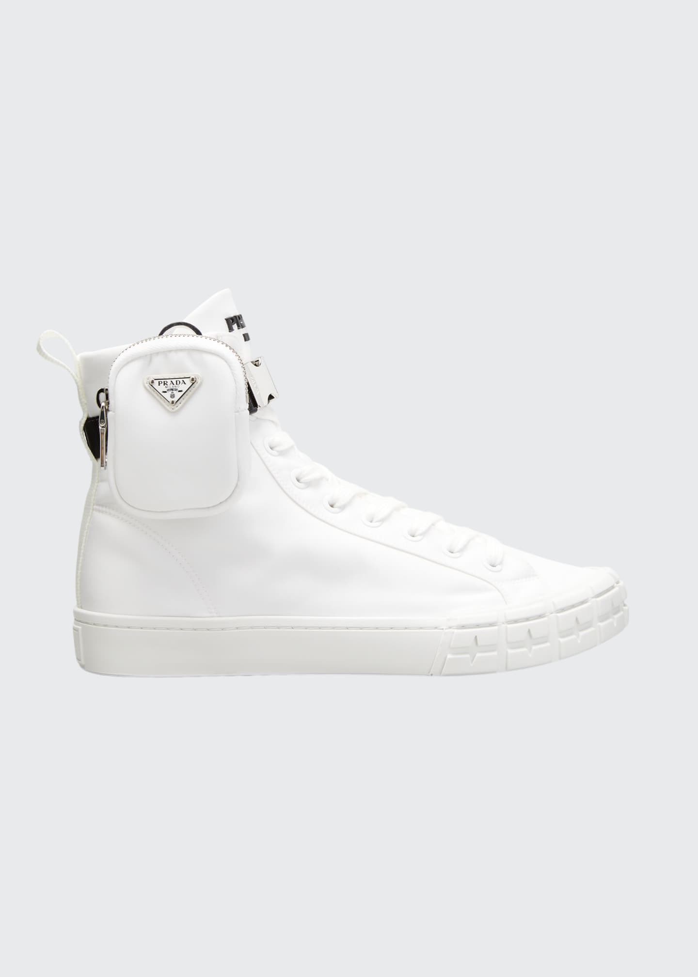 prada pouch sneakers