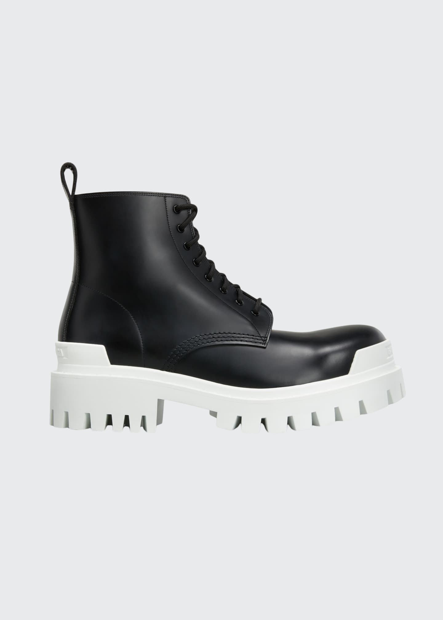 balenciaga combat boots mens