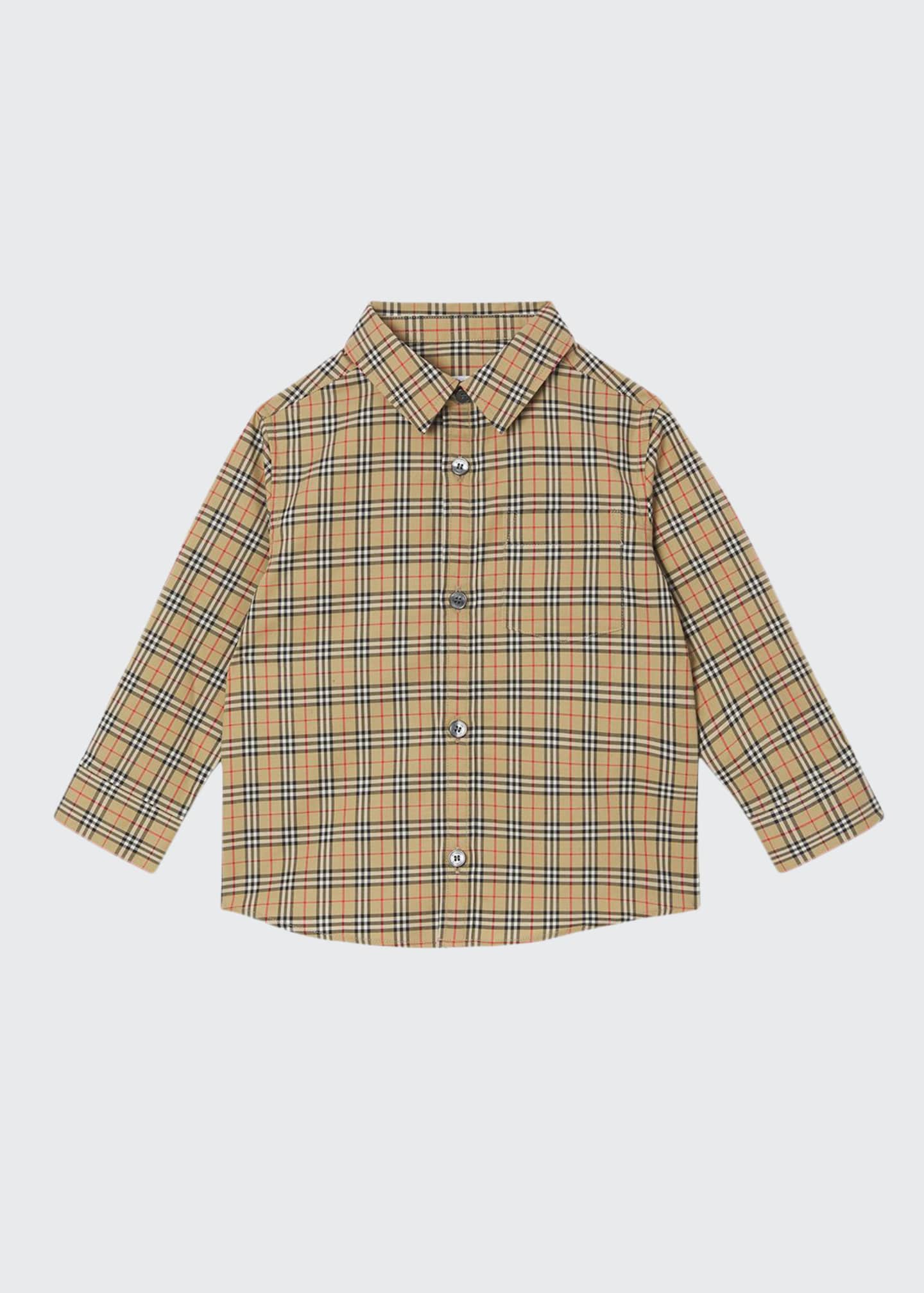 Burberry shirt size 3 discount