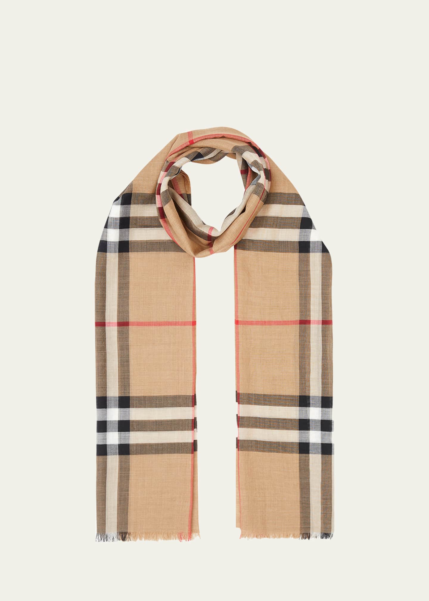 Burberry sale scarf gauze