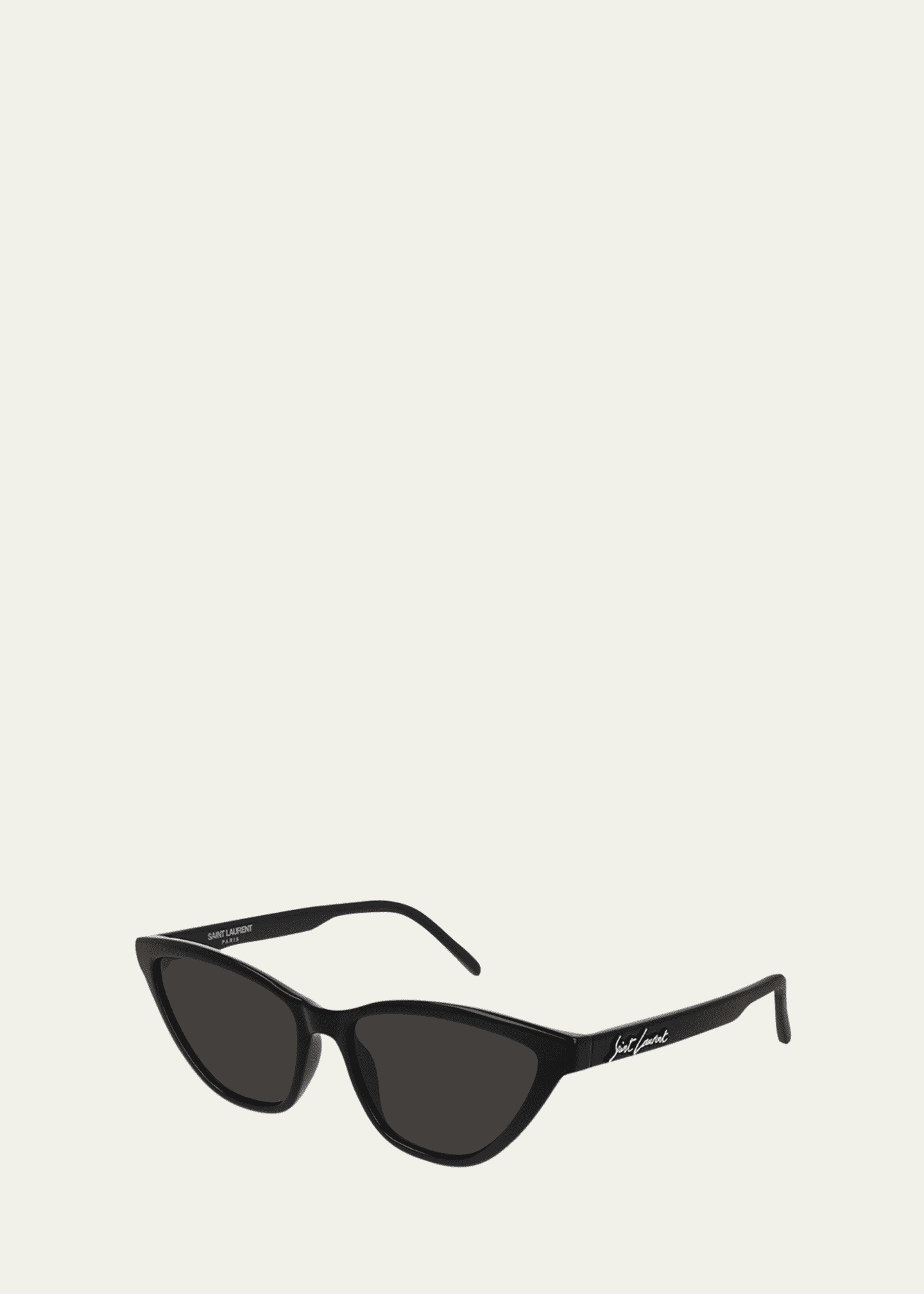 Saint Laurent Monochromatic Cat-Eye Sunglasses