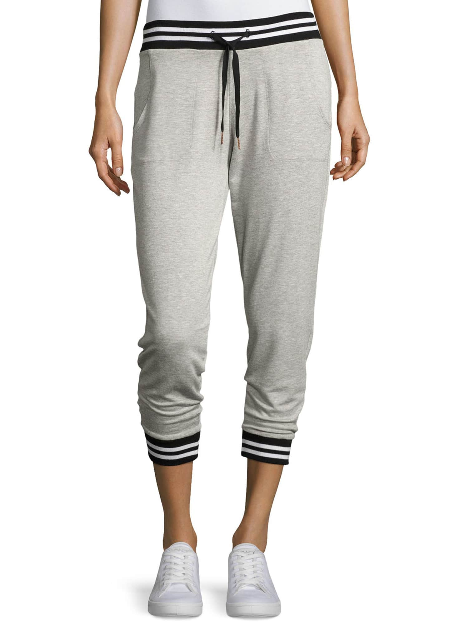 The Cropped Sweatpant. - Varsity Grey - THE GREAT. – The Great.