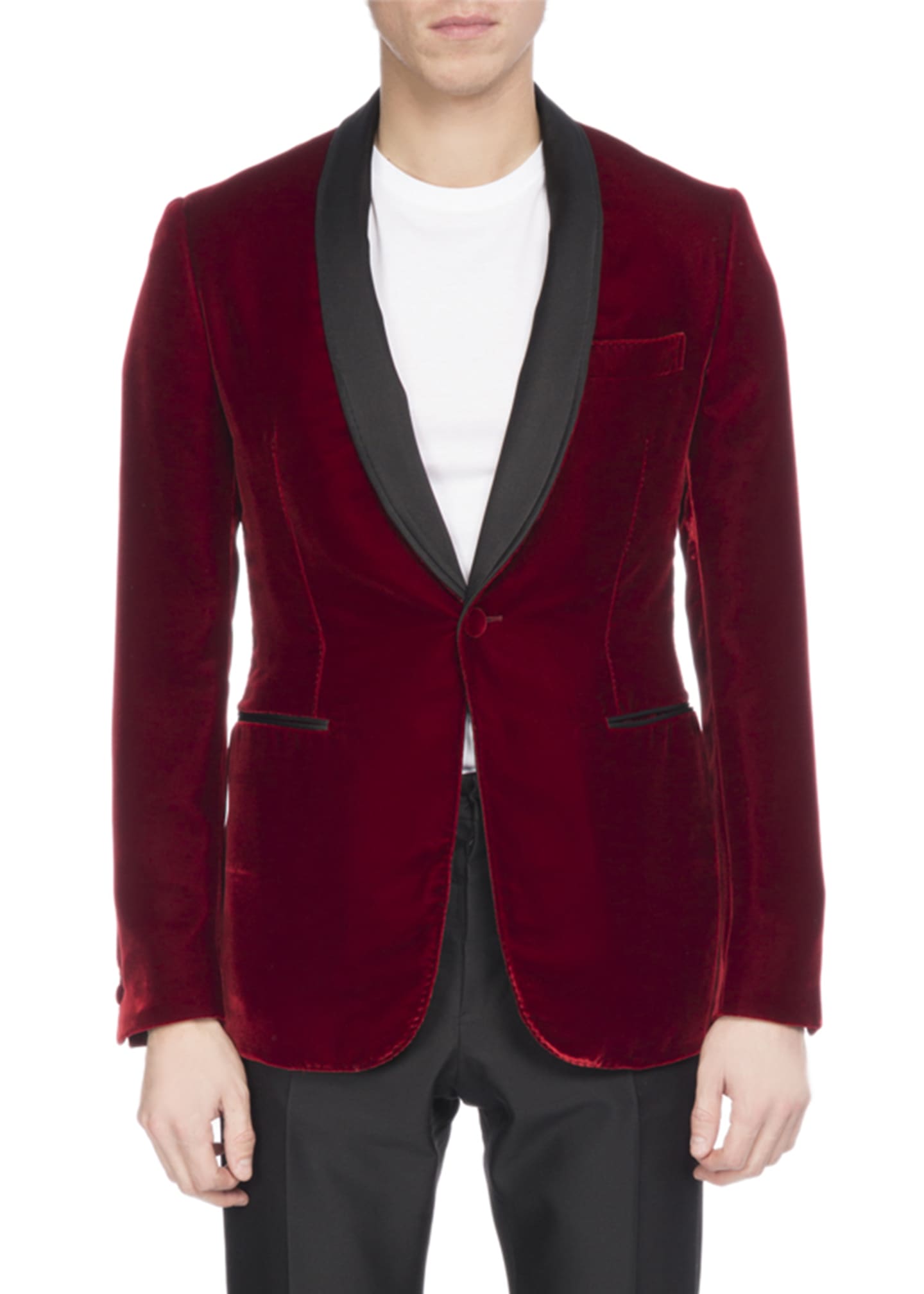Berluti Velvet Tuxedo Jacket with Satin Lapel Bergdorf Goodman
