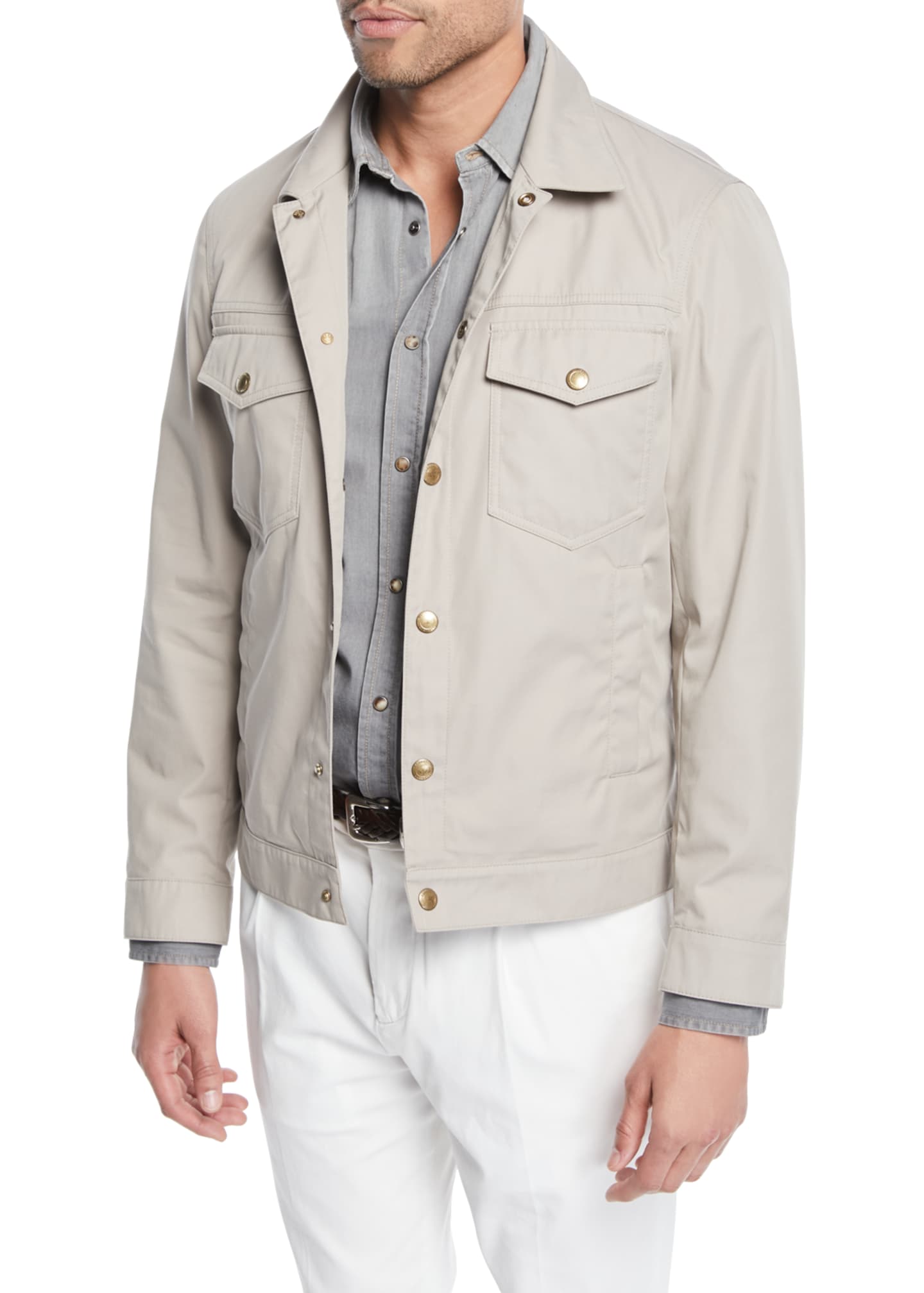Men s Technical Denim Jacket
