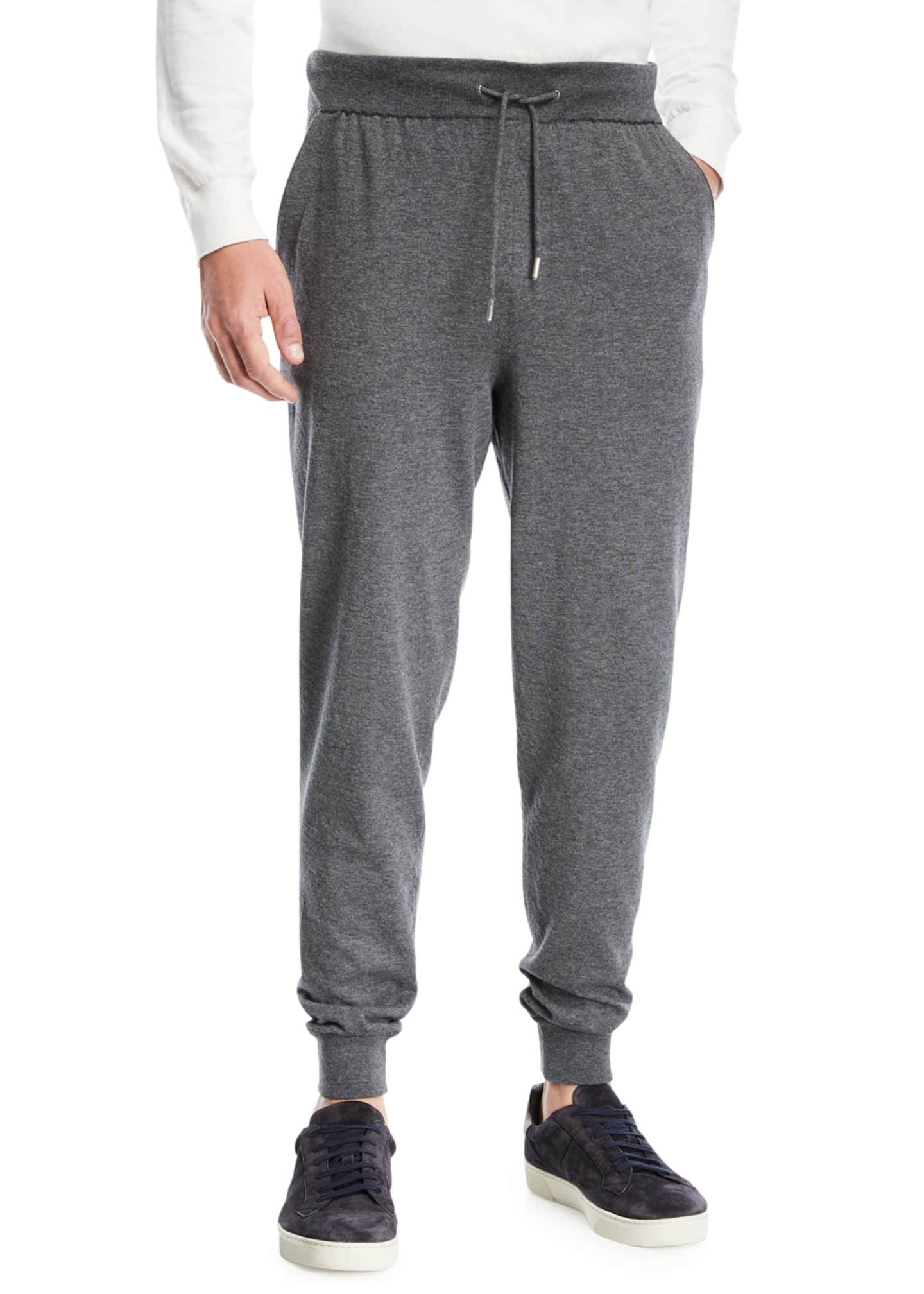 Ermenegildo Zegna Wool Blend Jogger Pants Bergdorf Goodman