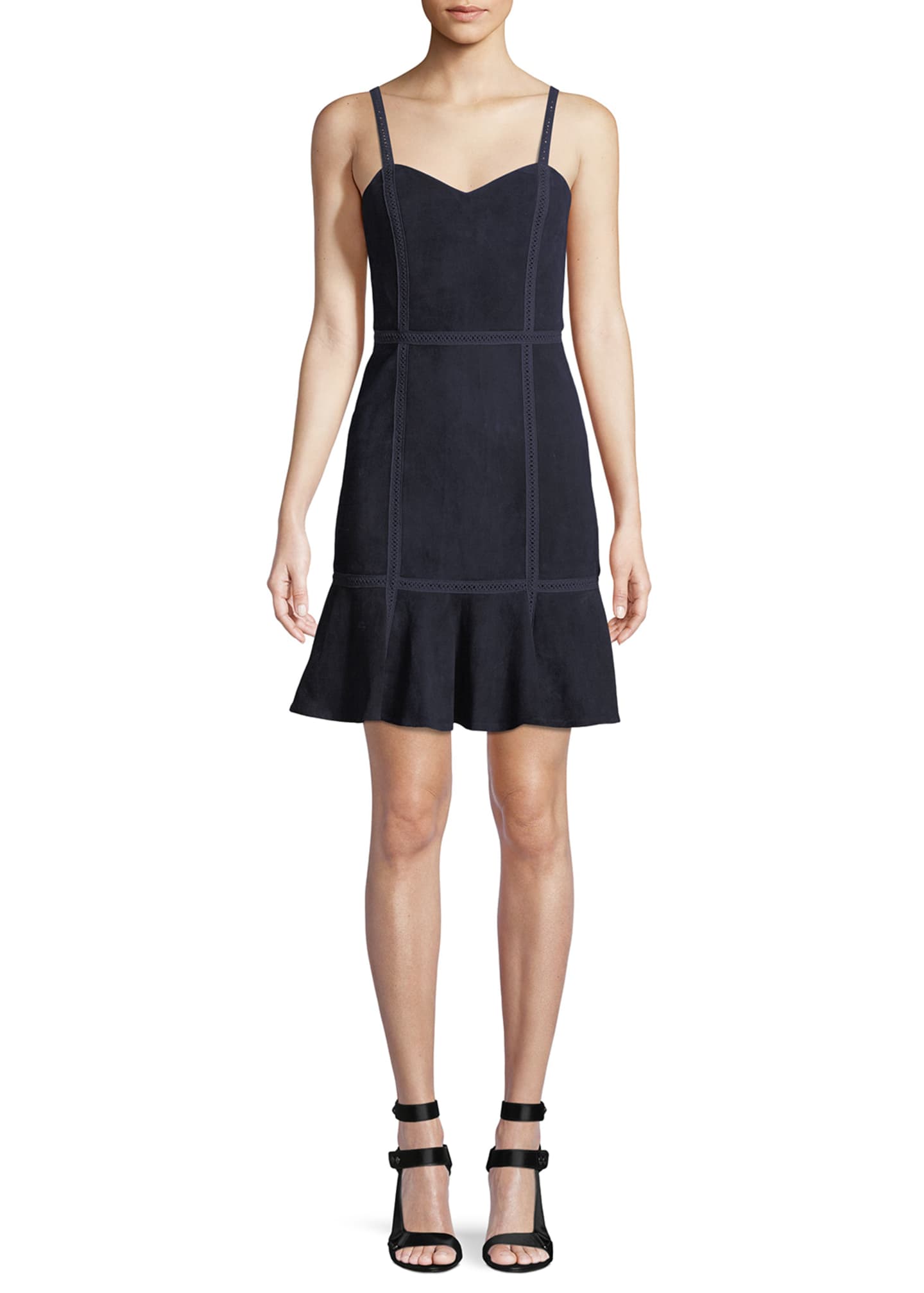 Alice and shop olivia suede dress