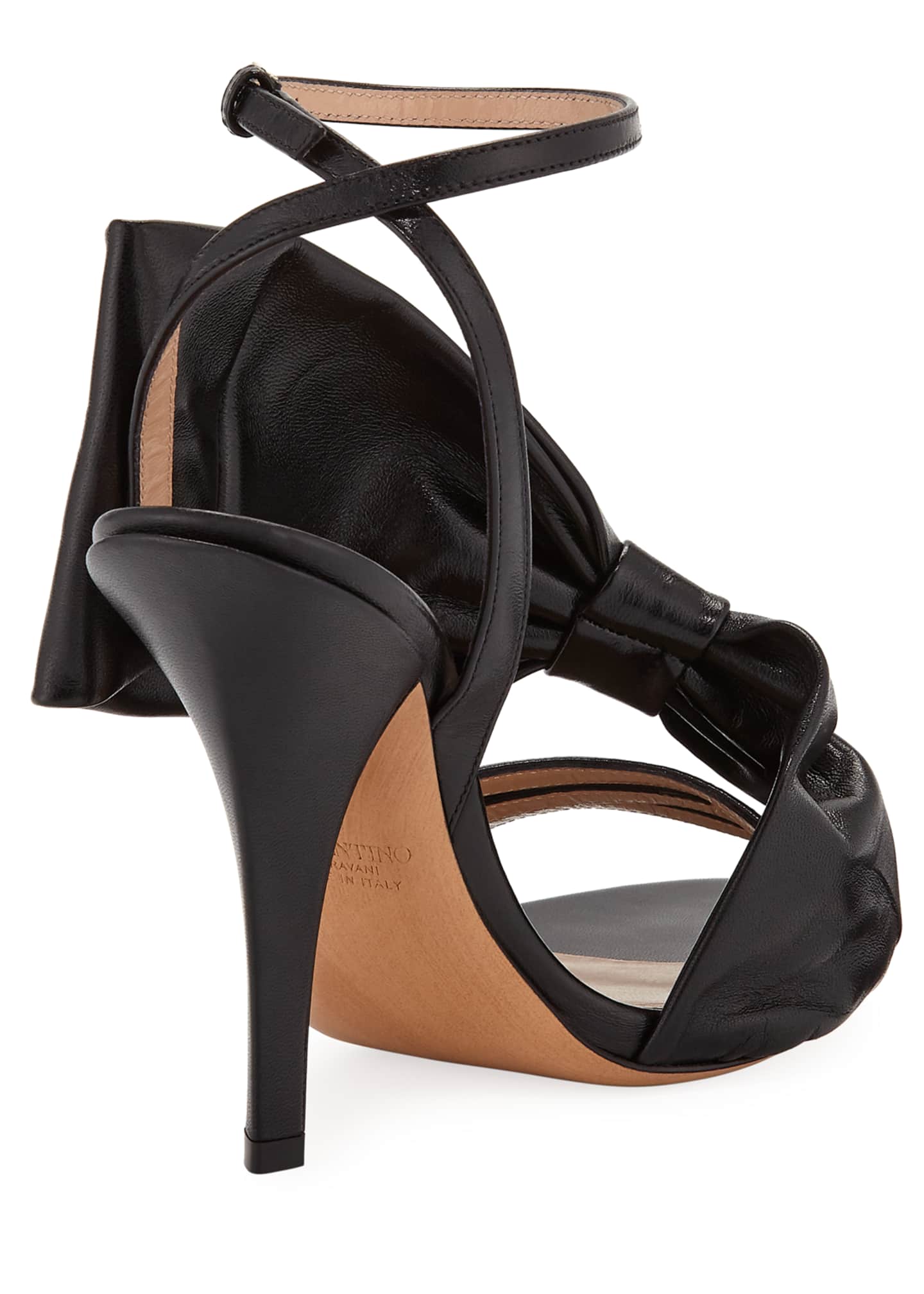 Large clearance bow sandals