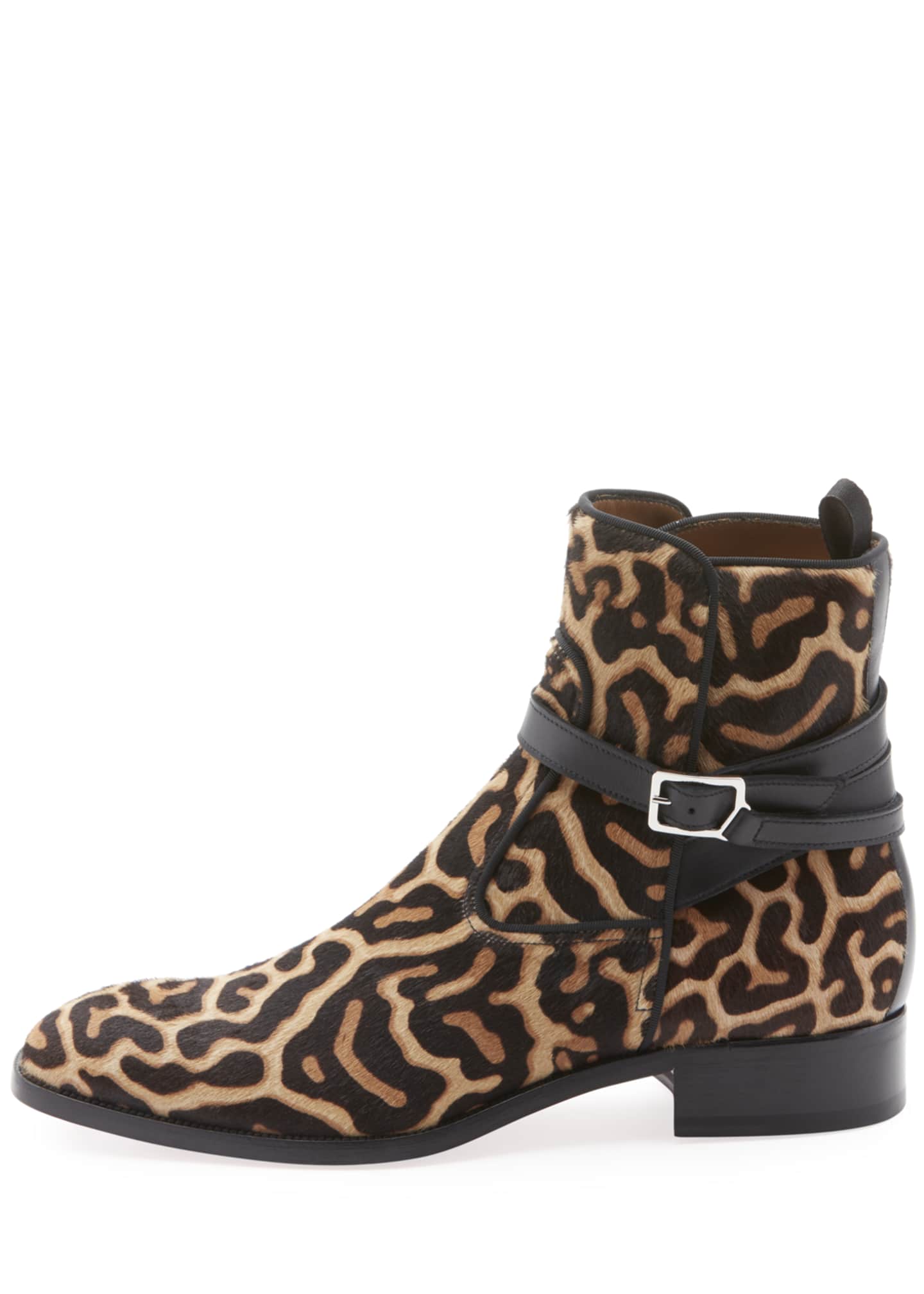 mens pony hair boots
