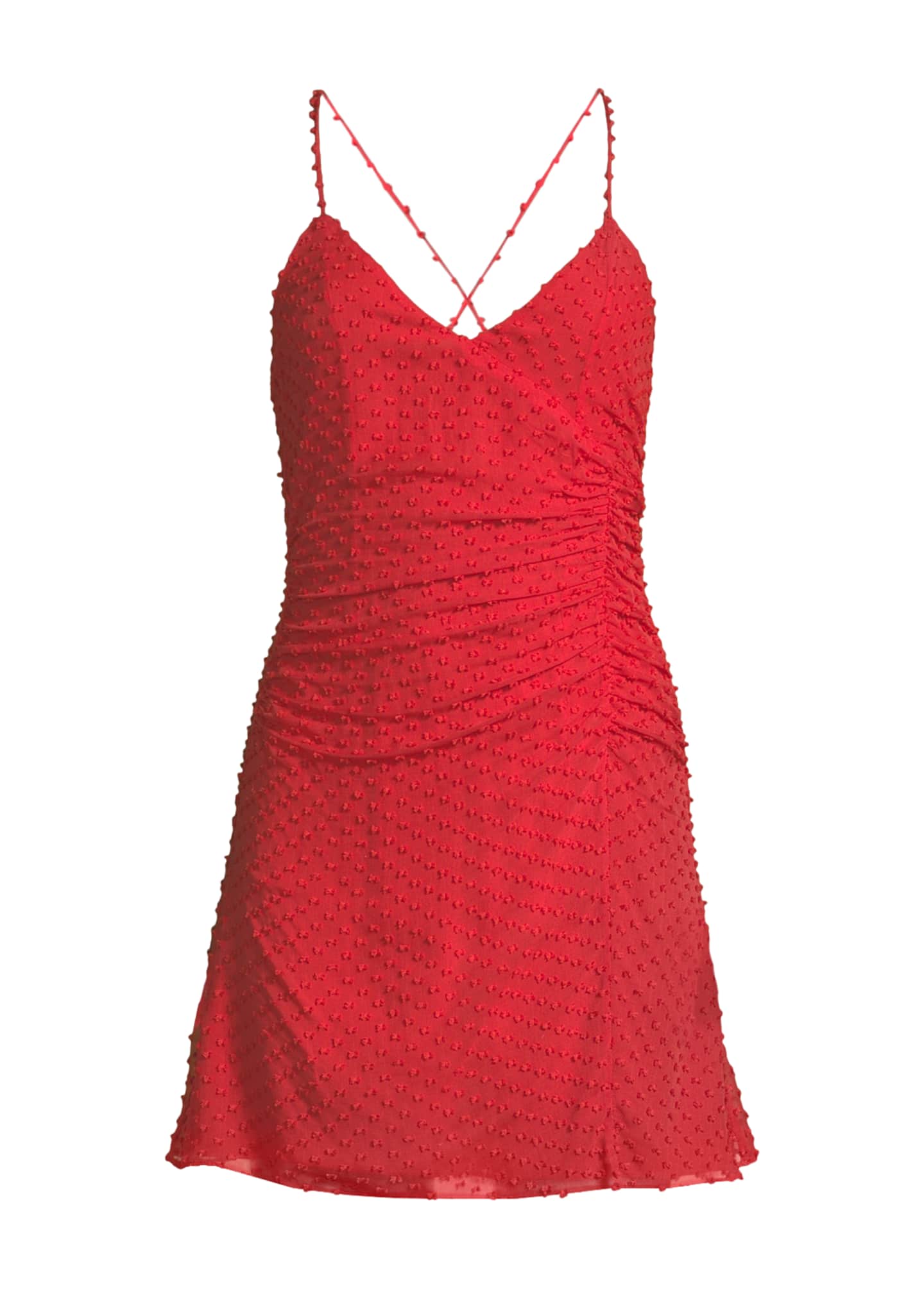 Alice and olivia ruched dress online