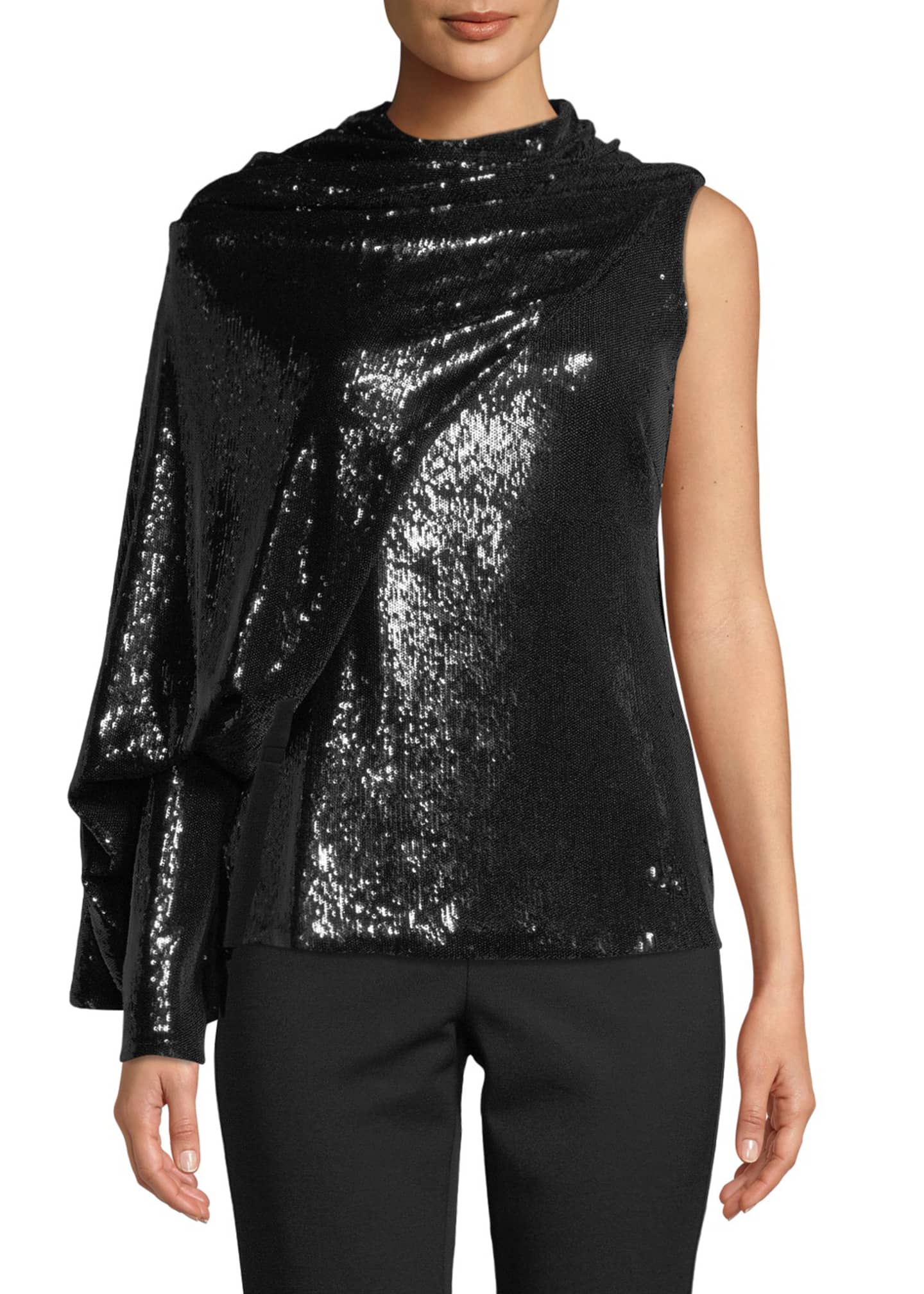 osman draped jumpsuit