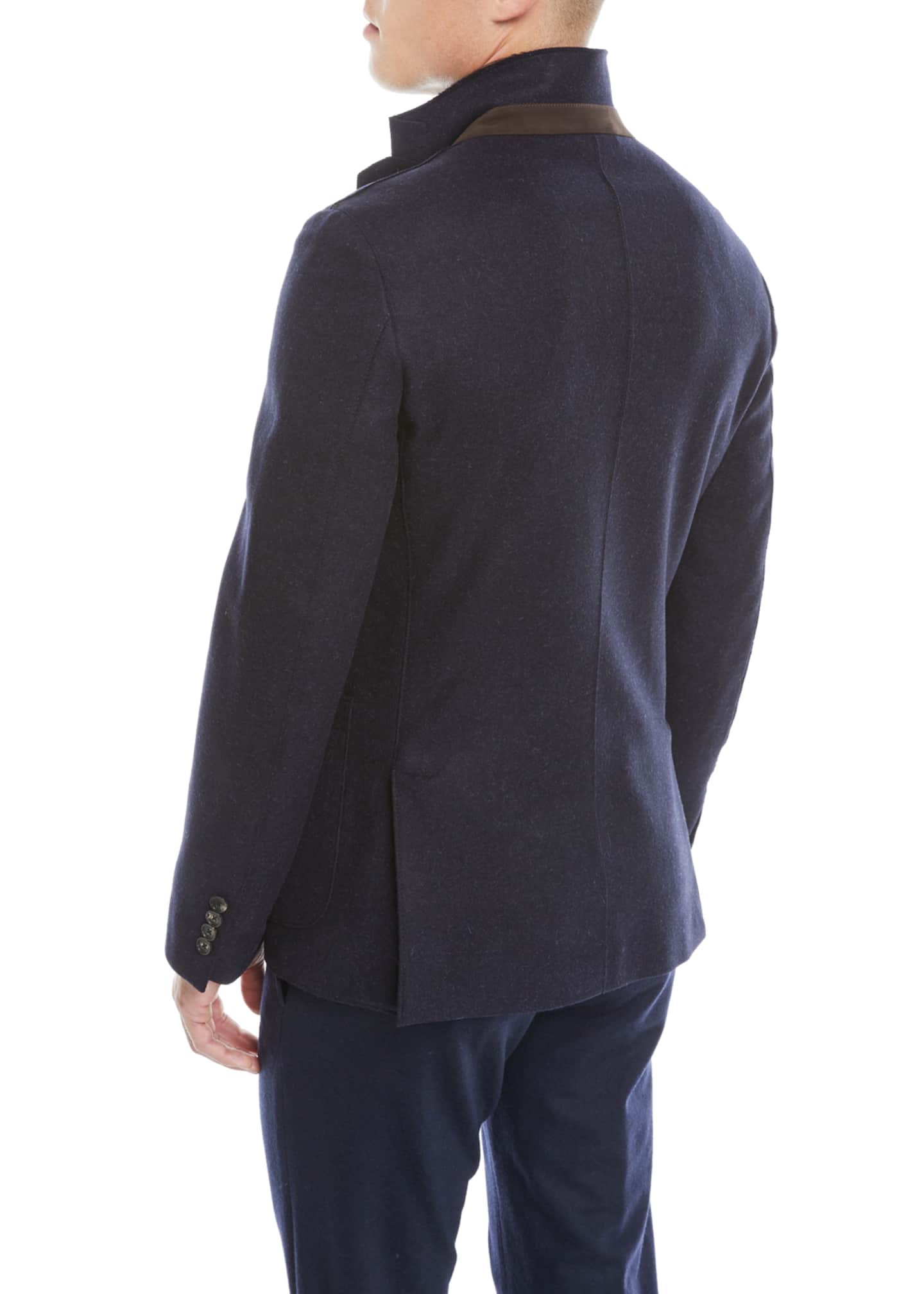 Ermenegildo Zegna Men's Tweed Slim-Fit Sport Jacket - Bergdorf Goodman
