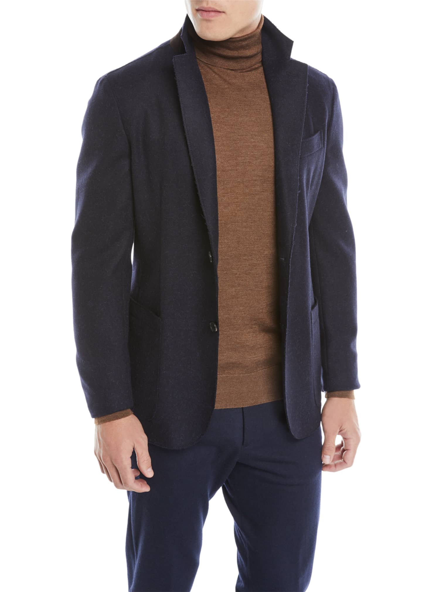 Men's Tweed Slim-Fit Sport Jacket