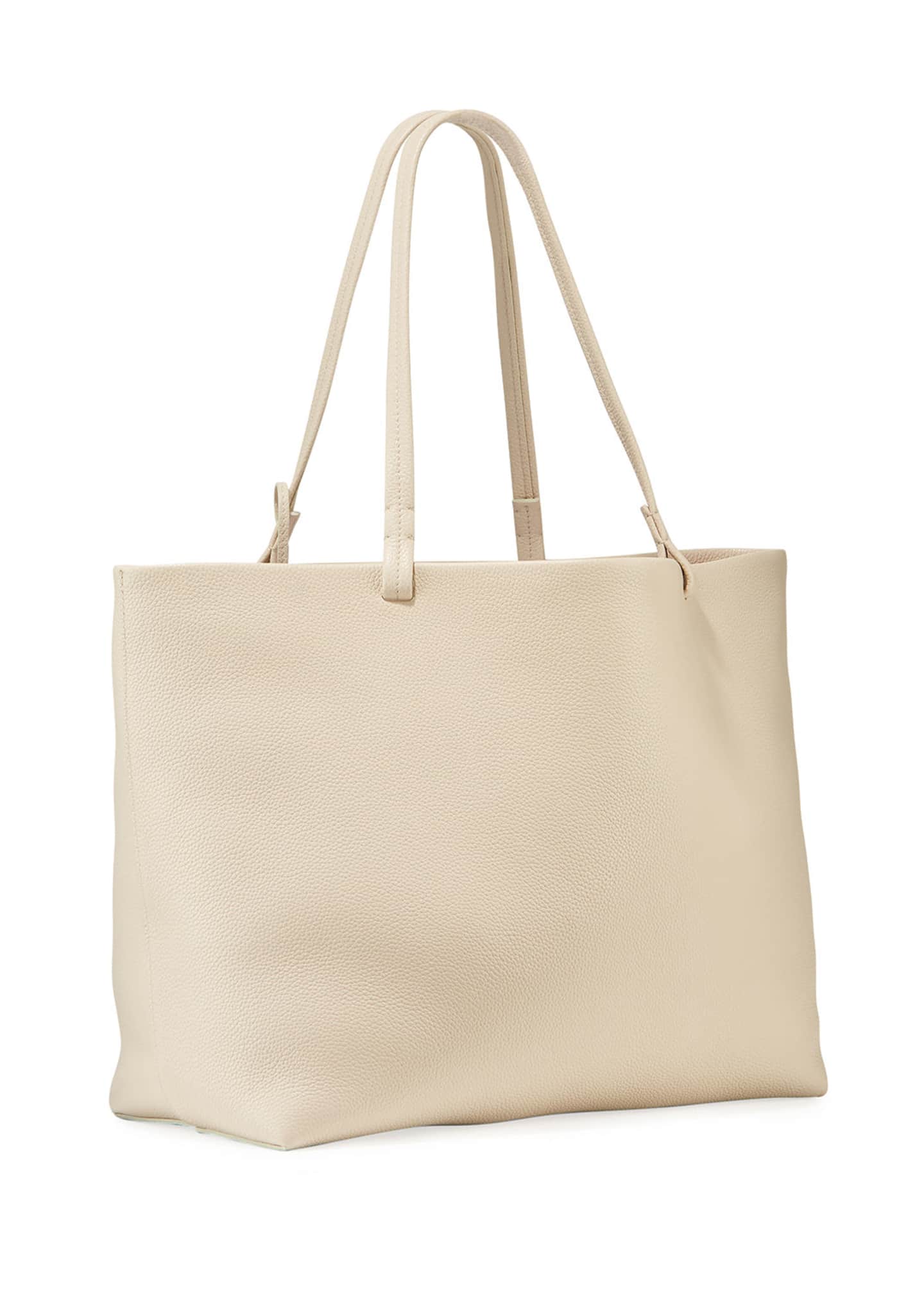 THE ROW Park Large FineGrain Leather Shoulder Tote Bag Bergdorf Goodman