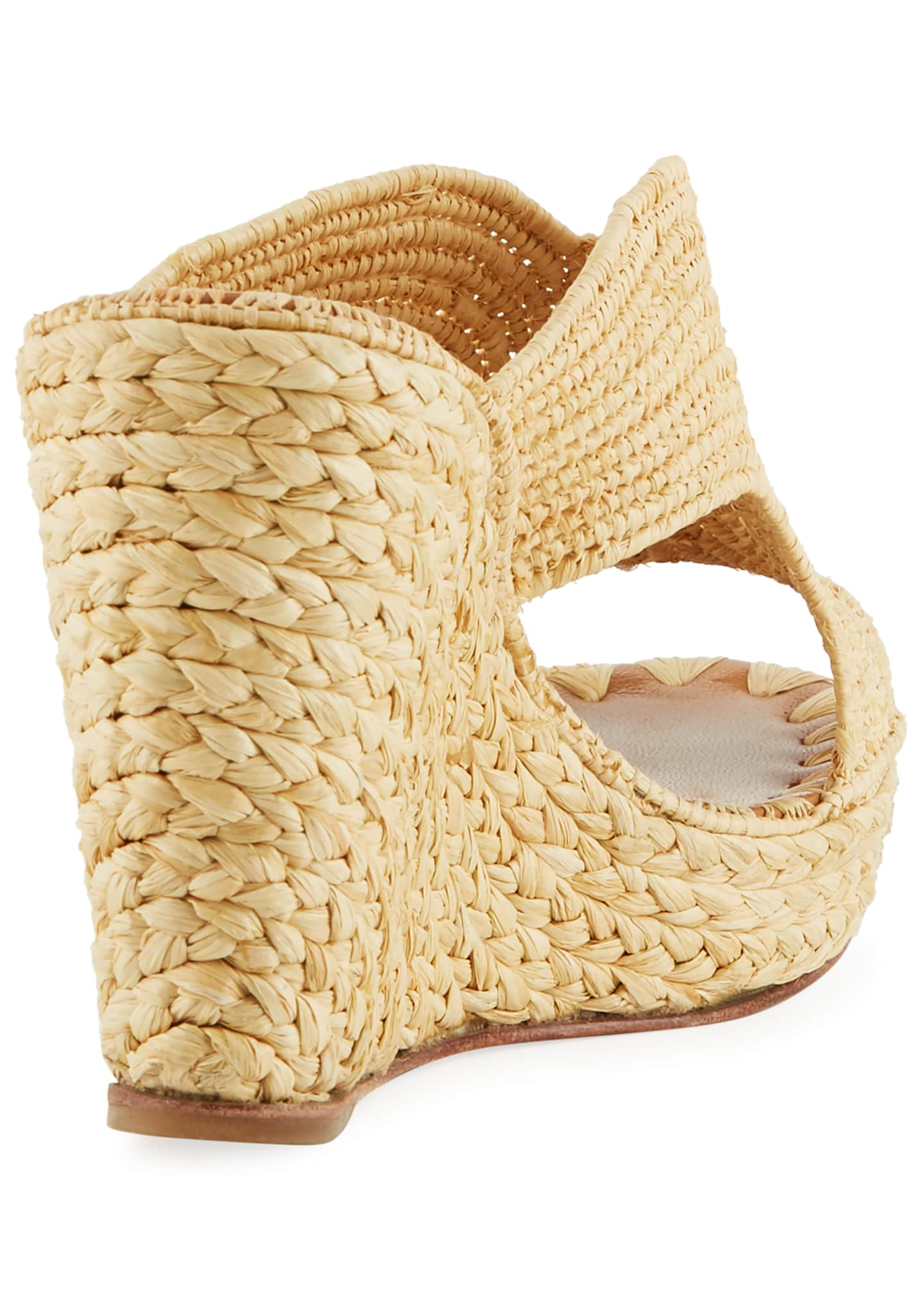 Carrie Forbes Lina Cutout Slide Wedge Sandals - Bergdorf Goodman