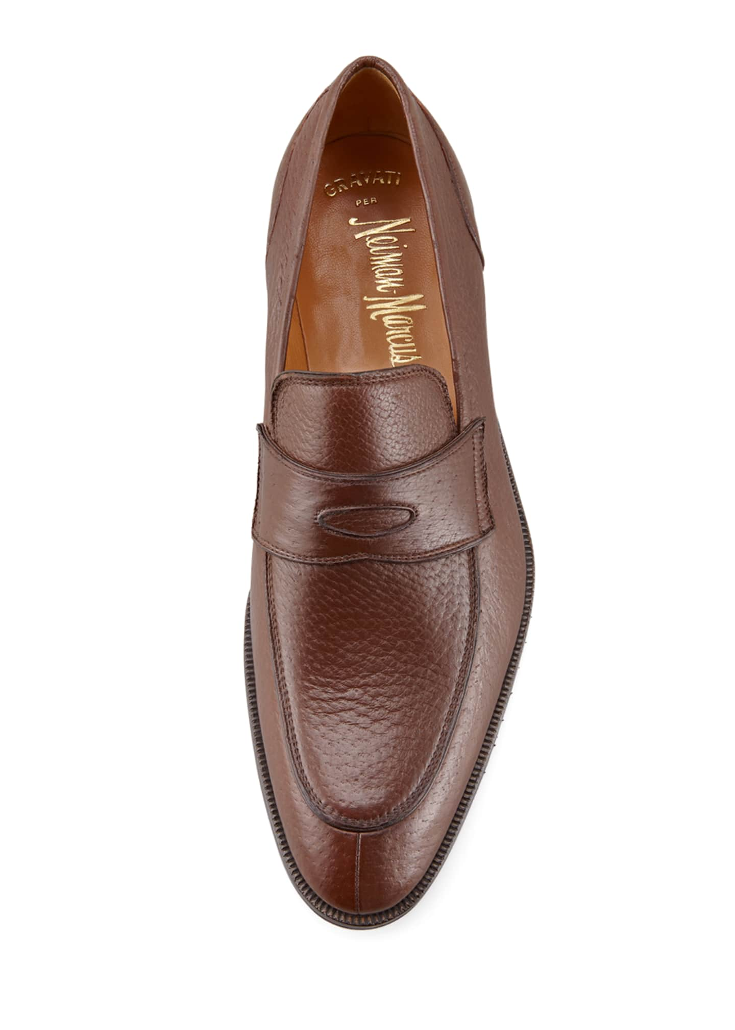 Gravati Nico Peccary Penny Loafer - Bergdorf Goodman