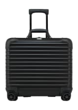 Rimowa Topas Stealth Luggage, Locks & Handles on Left Side