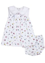 Kissy Kissy Summer Sail Terry Romper main image 0
