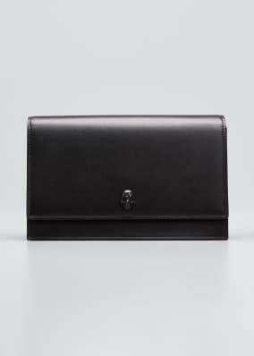 Skull Medium Leather Shoulder Bag