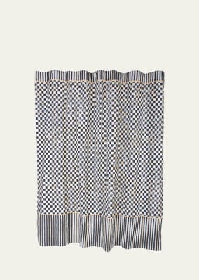 Courtly Check Shower Curtain