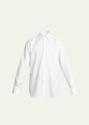 Men's Trofeo Solid Regular-Fit Dress Shirt