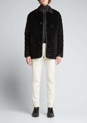 Men's Spazzolino Quilted Equestrian Jacket