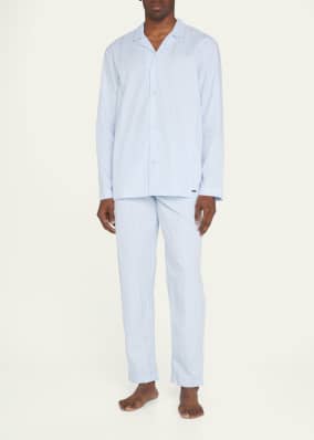 Men's Aurel Long Cotton Pajama Set