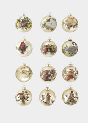 12 Days of Christmas Ornaments 