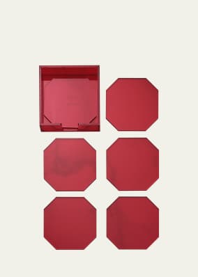 Rouge Coasters, Set of 6