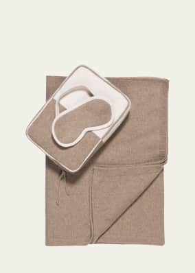 Mondrian Colorblock Cashmere Travel Set