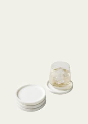 Calanna Boxed Marble Coasters, Set of 4