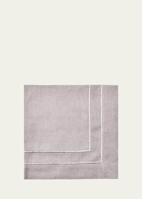 Metallic Bauble Embroidered Napkin