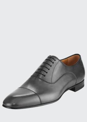 Greggo Patina Calf Leather Red Sole Oxford