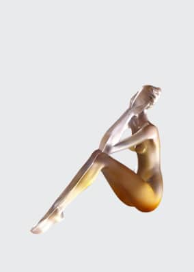 Amber Pink Songe Statue