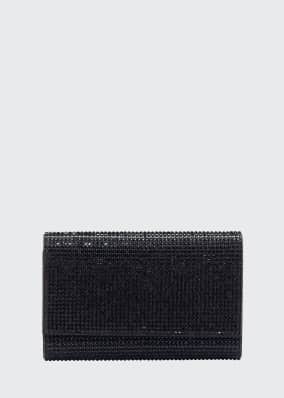 Crystal-Embellished Crossbody