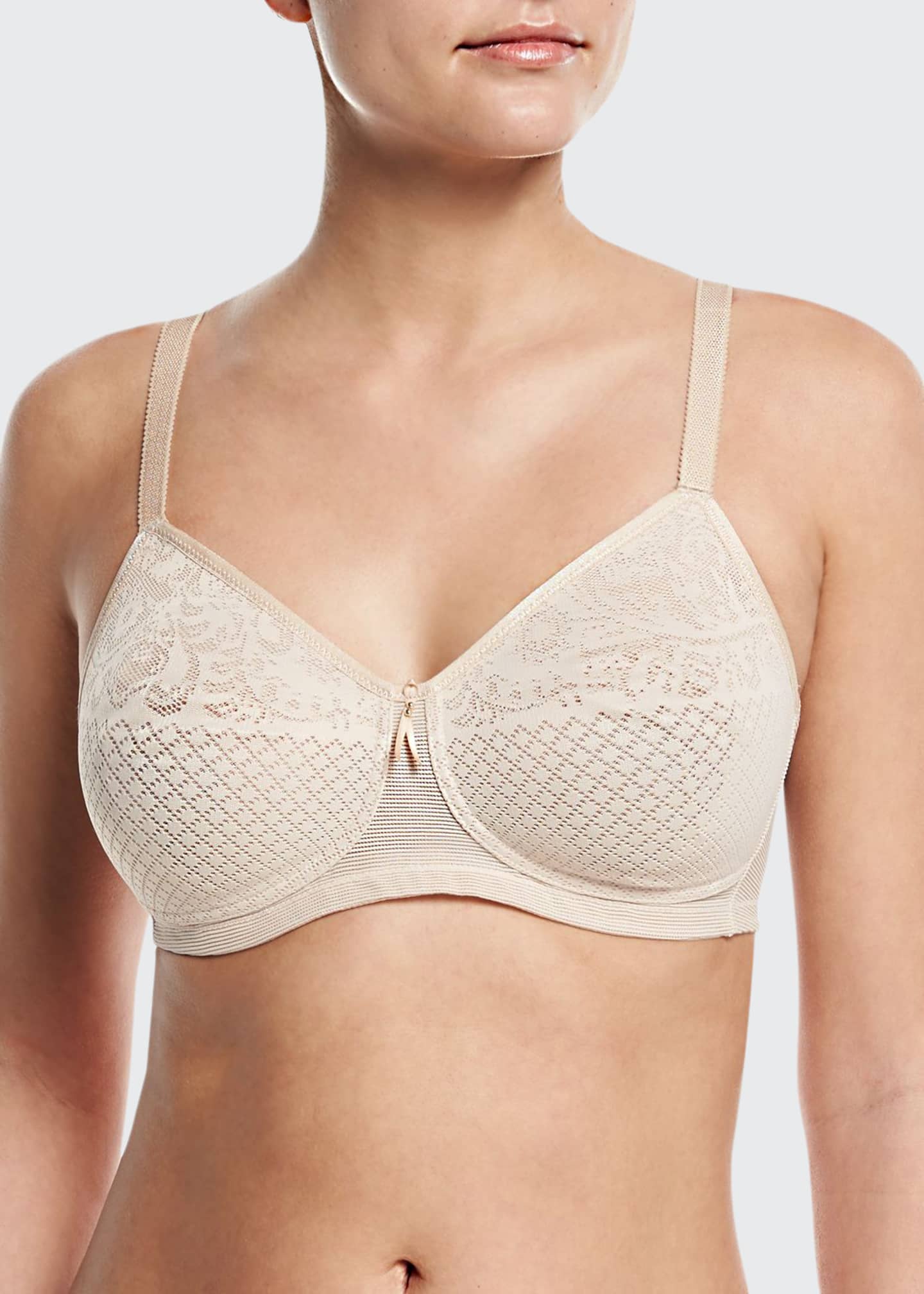 Wacoal Visual Effects Soft Cup Lace Minimizer Bra Bergdorf Goodman