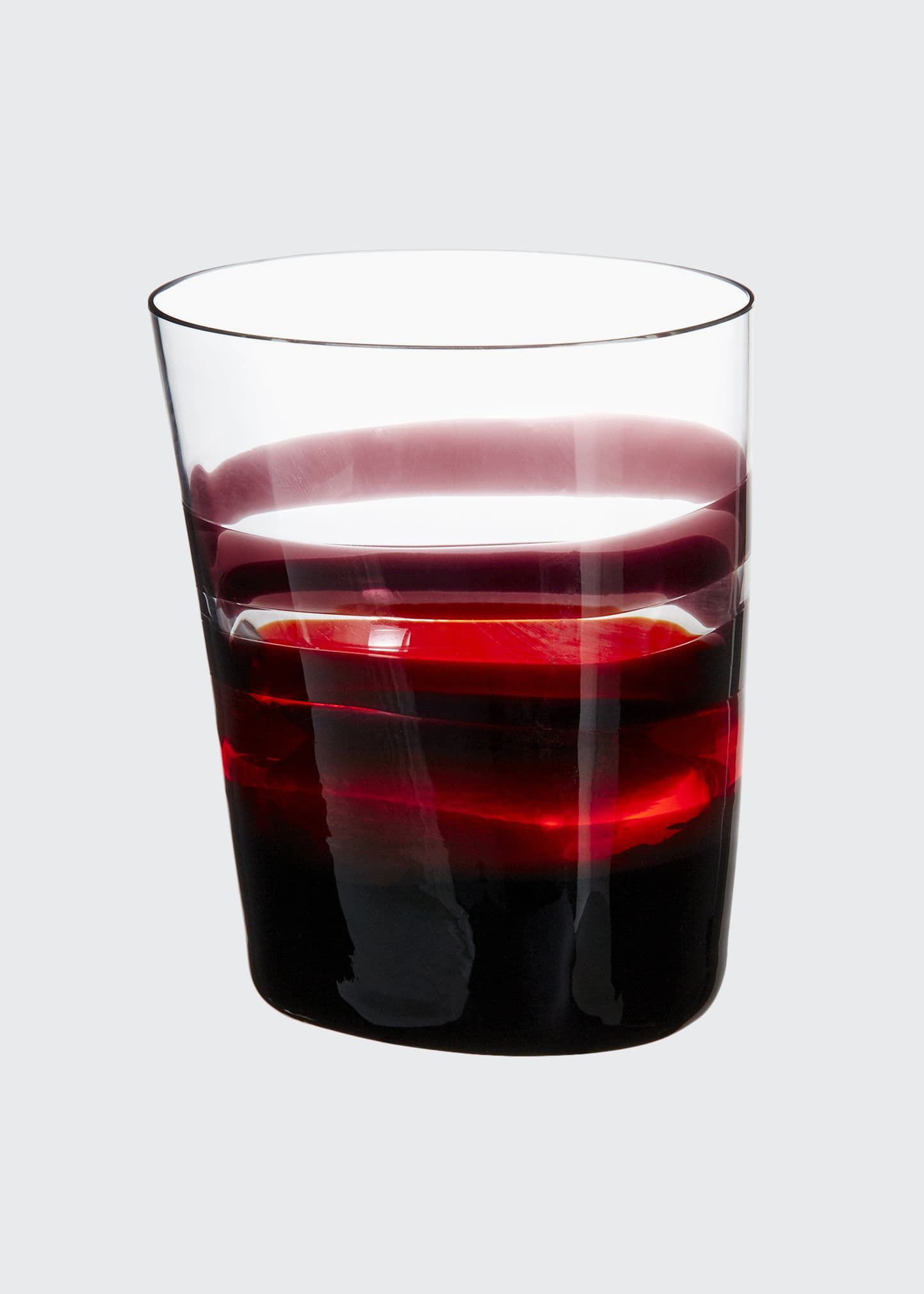Carlo Moretti Bora Drinking Glass In Red