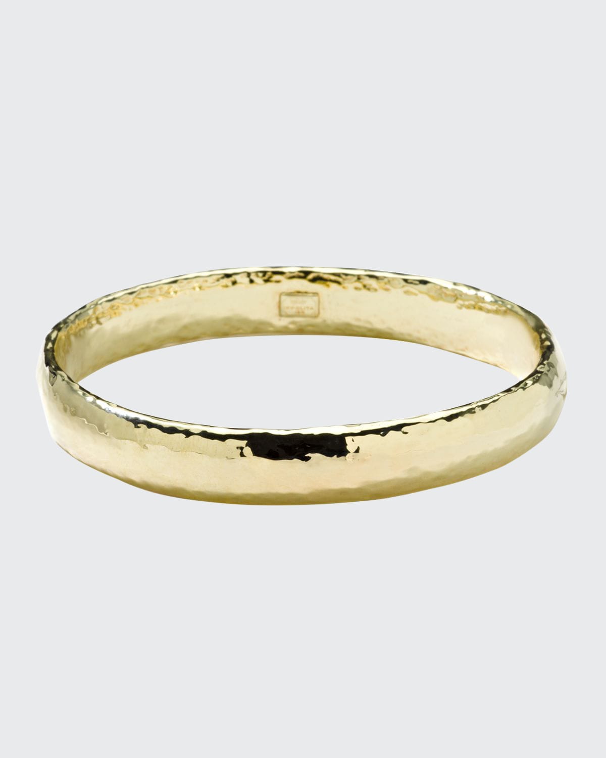 Ippolita Puffy Gold Bangle In Yellow Gold