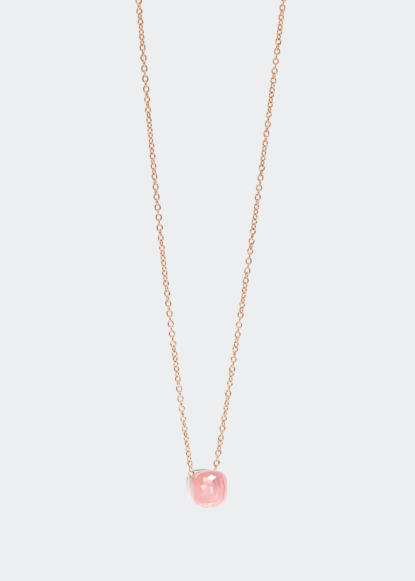 Nudo Pink Doublet Pendant Necklace