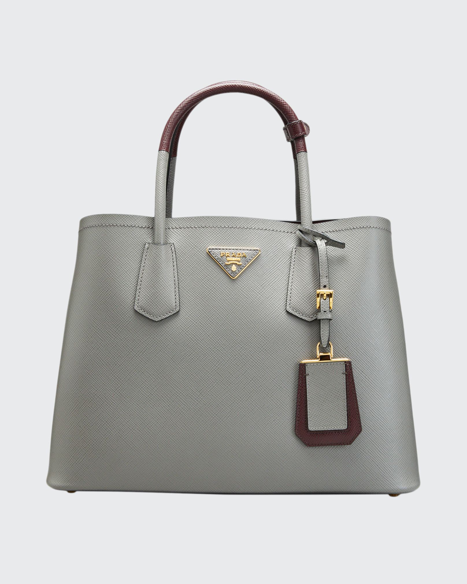 Prada east hot sale west tote