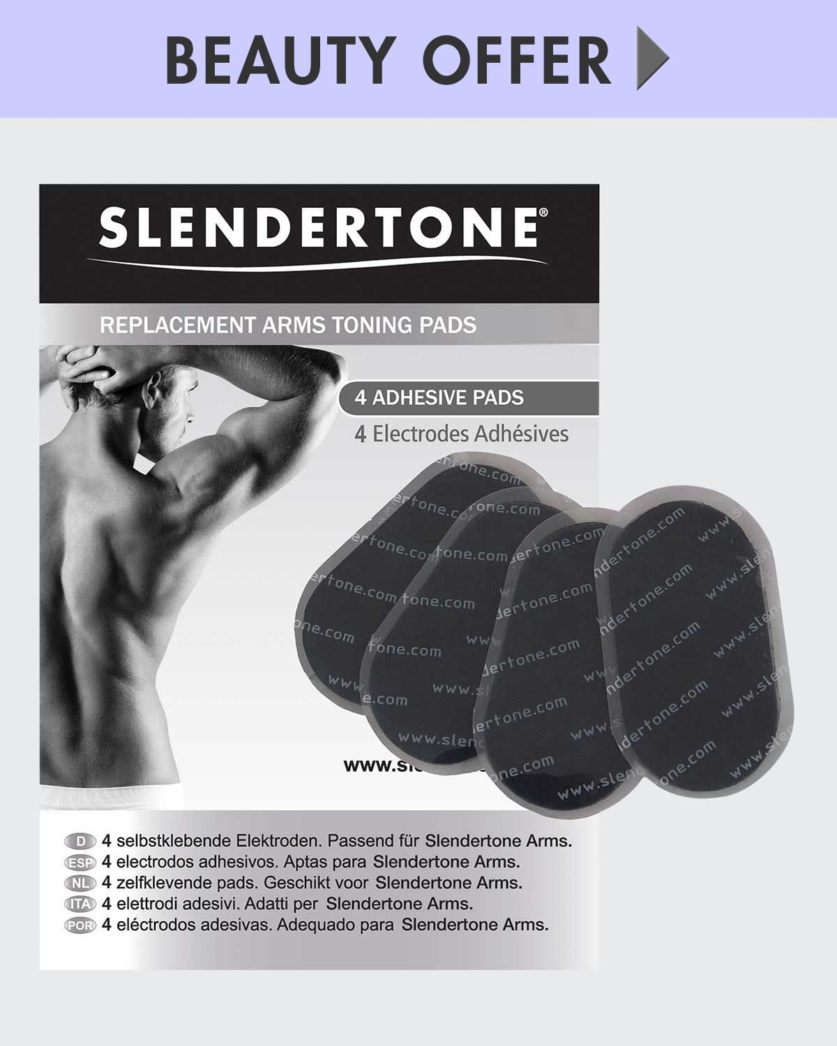Bio-Medical Research Slendertone Arms Gel Pads - Single Set