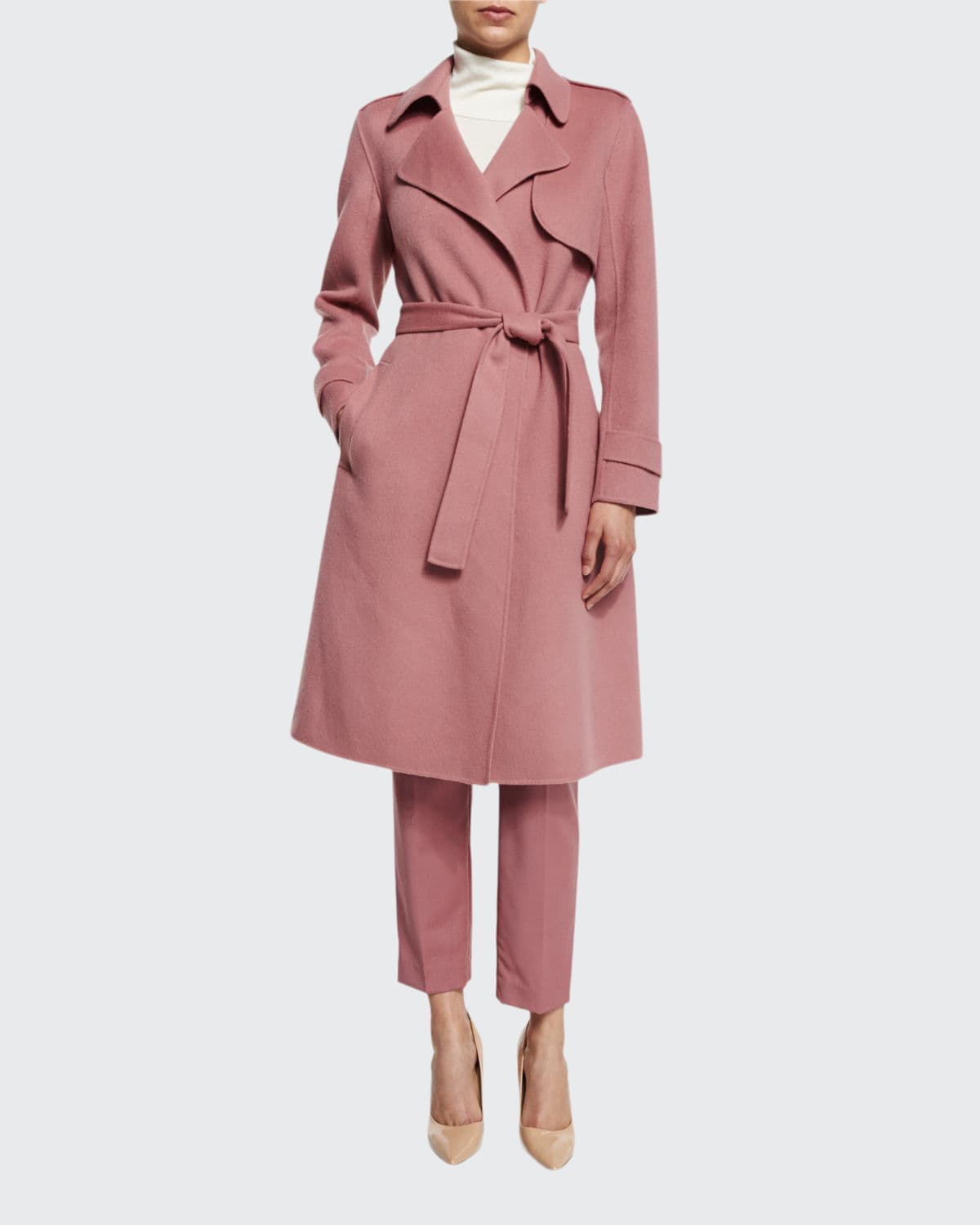 Theory on sale melange coat