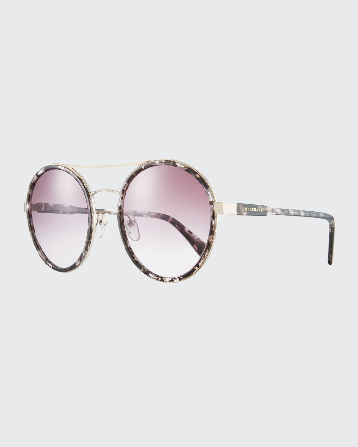 Larchmont Matte Round Sunglasses main image 1